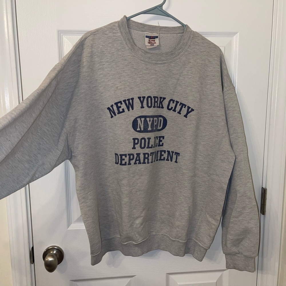 NYC men/women crewneck